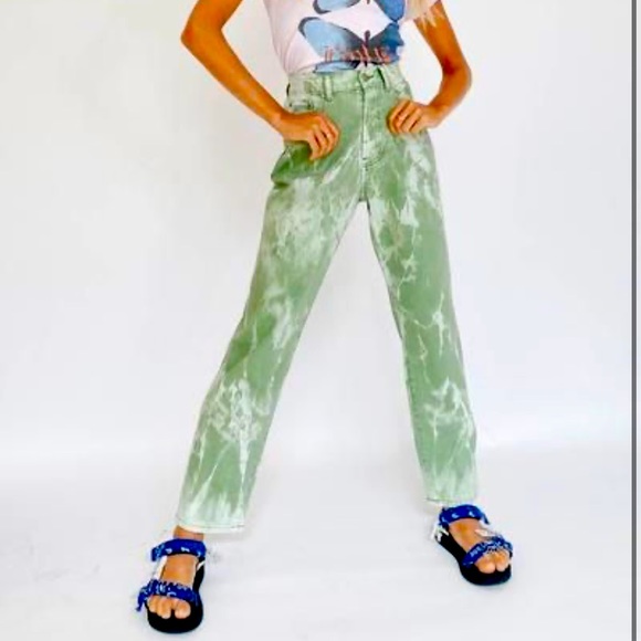 Verge Girl Pants - NEW VERGE GIRL 1995 SAGE DENIM JEANS